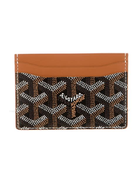 hand painted goyard card holder|goyardine card holder 2022.